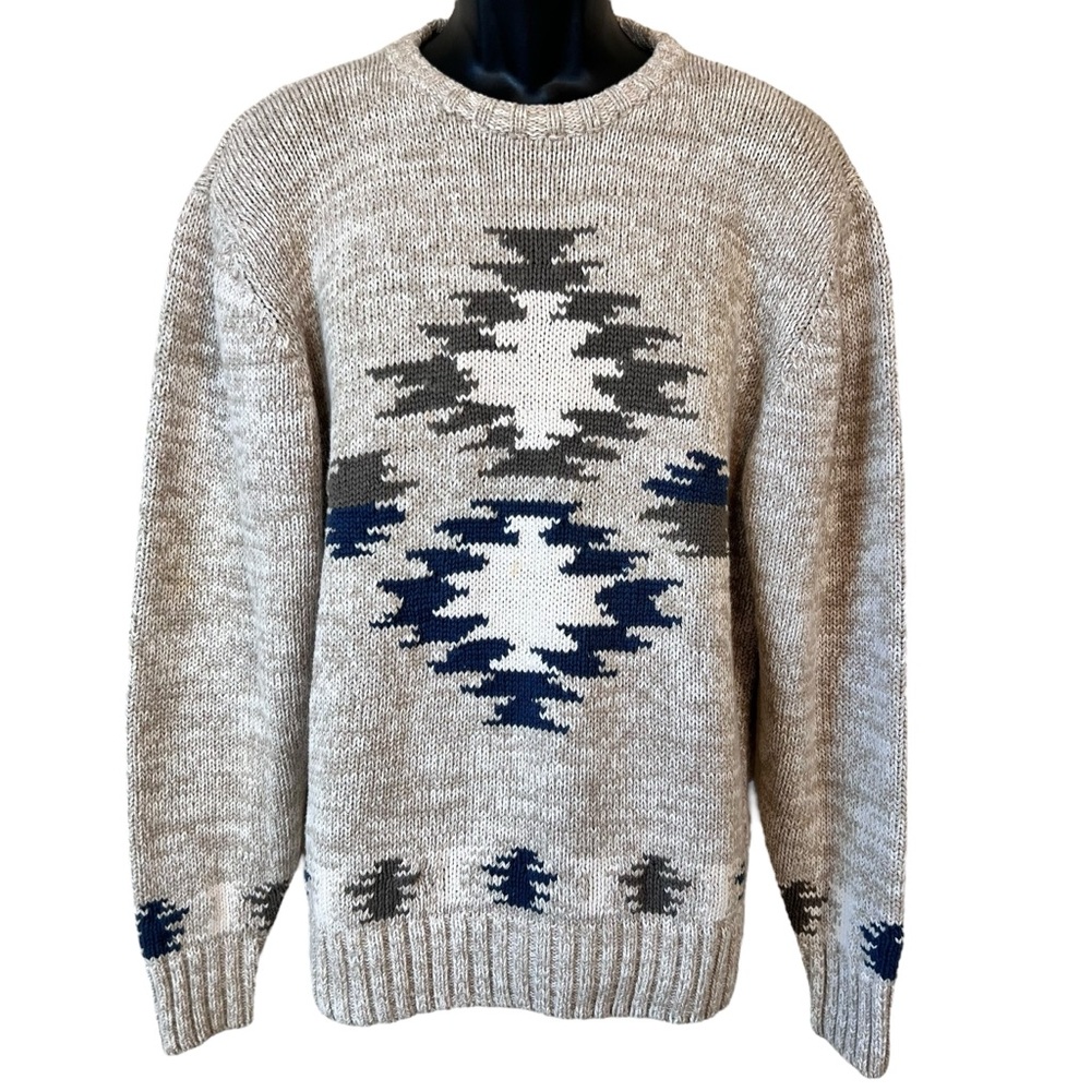 Vintage Gant Knit Aztec SouthWest Tribal Sweater